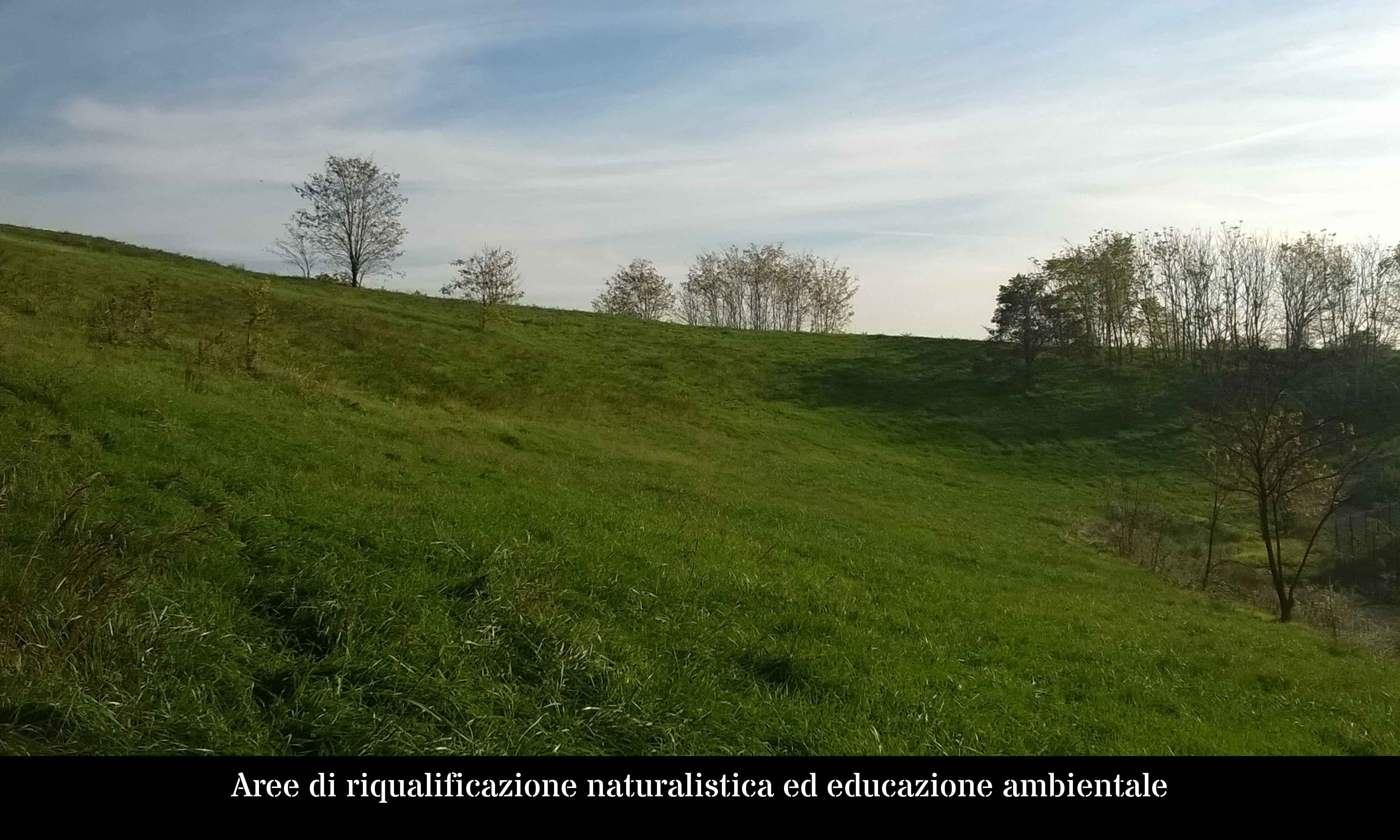 Aree di riqualificazione naturalistica ed educazione ambientale